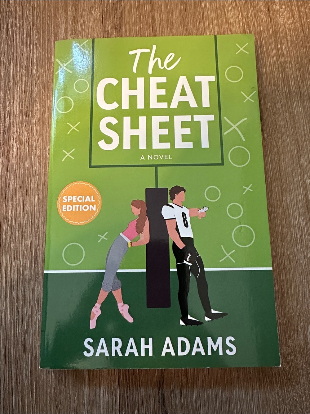 The Cheat Sheet by Sarah Adams - Green Cover Special Edition